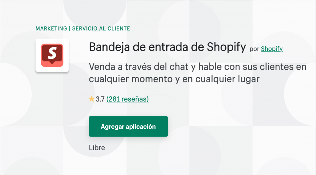 Shopify Inbox