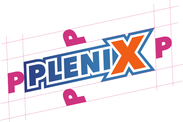 Espaciado del logo de Plenix